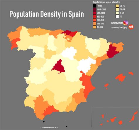 Population of Cities in Spain 2024 .